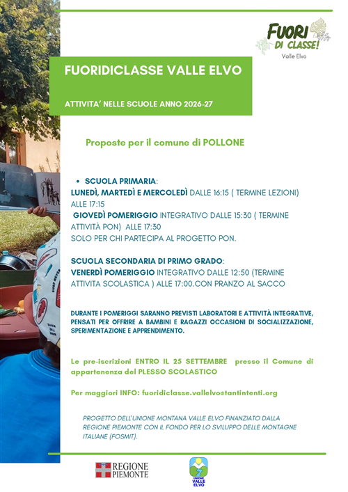 Progetto "Fuori di classe"